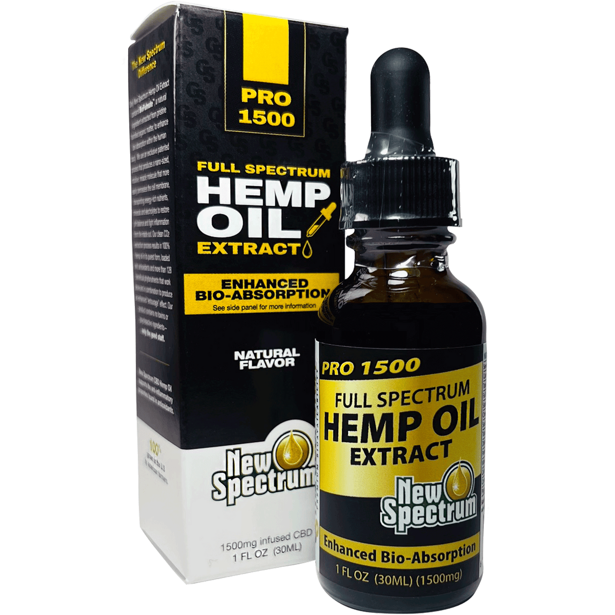 PRO 1500mg Hemp Oil Extract